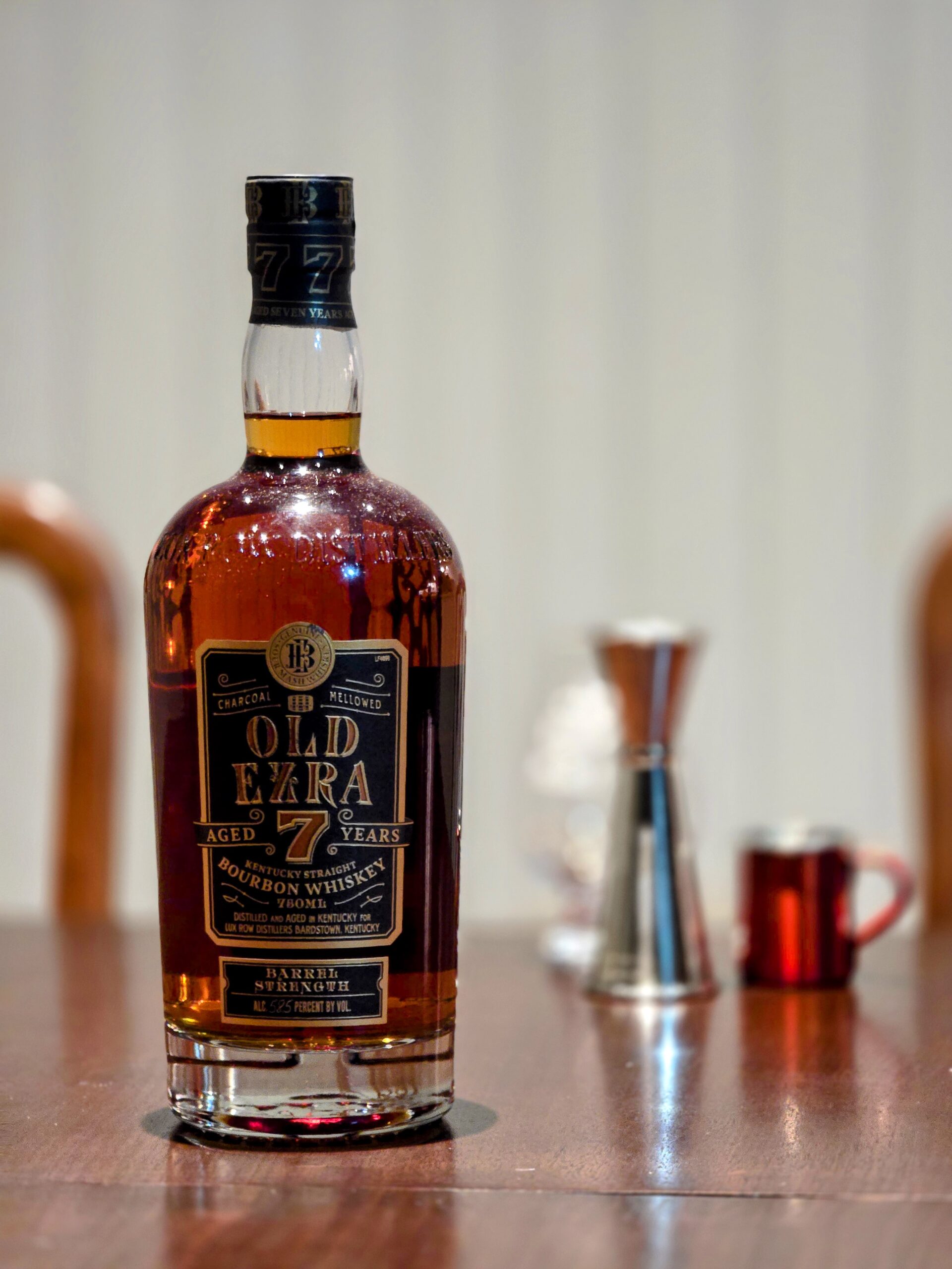 Tasting Old Ezra 7-Year Barrel Strength Bourbon: Sweet, Spicy, or